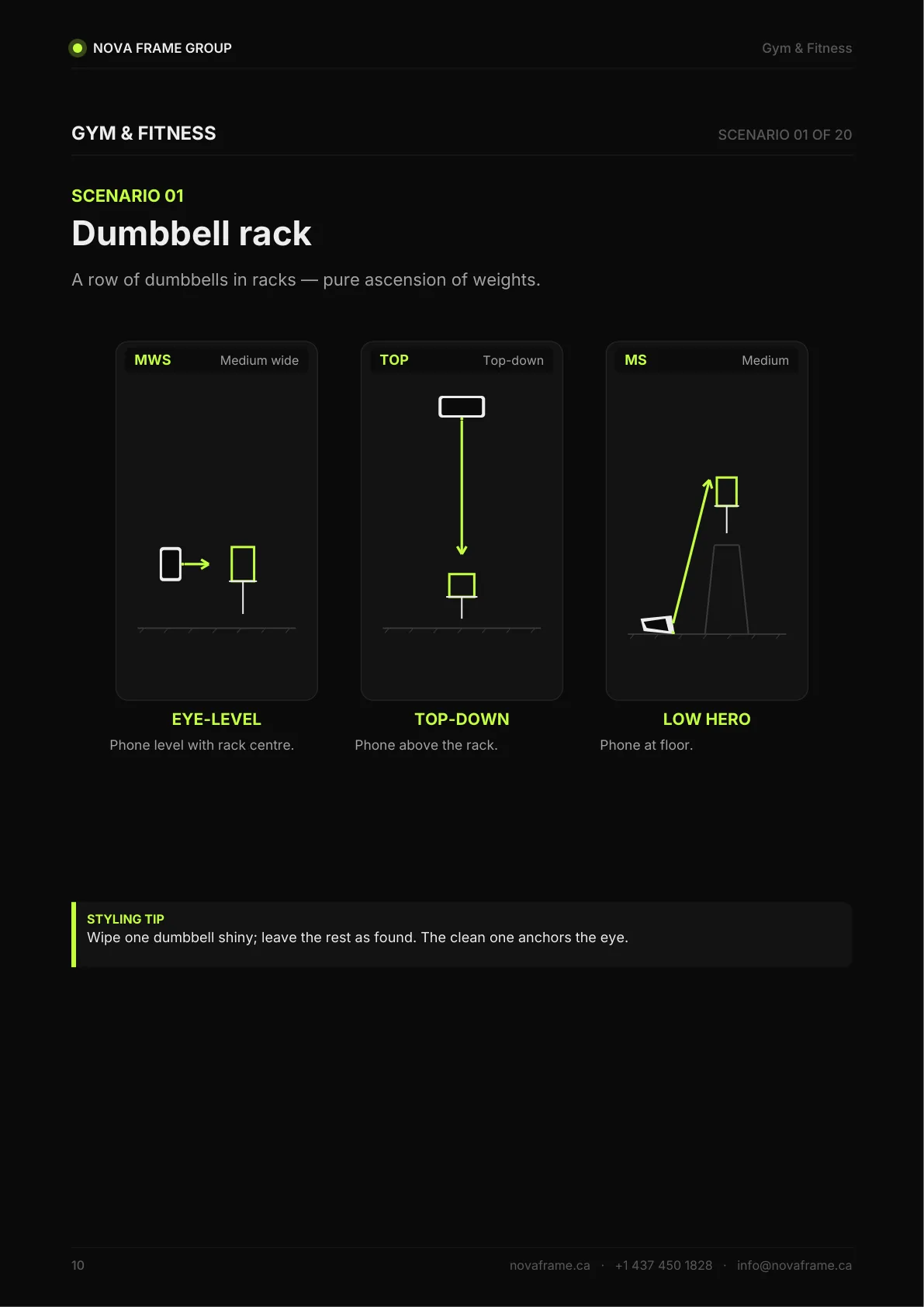 Gym & Fitness photo guide — page 10 of 30