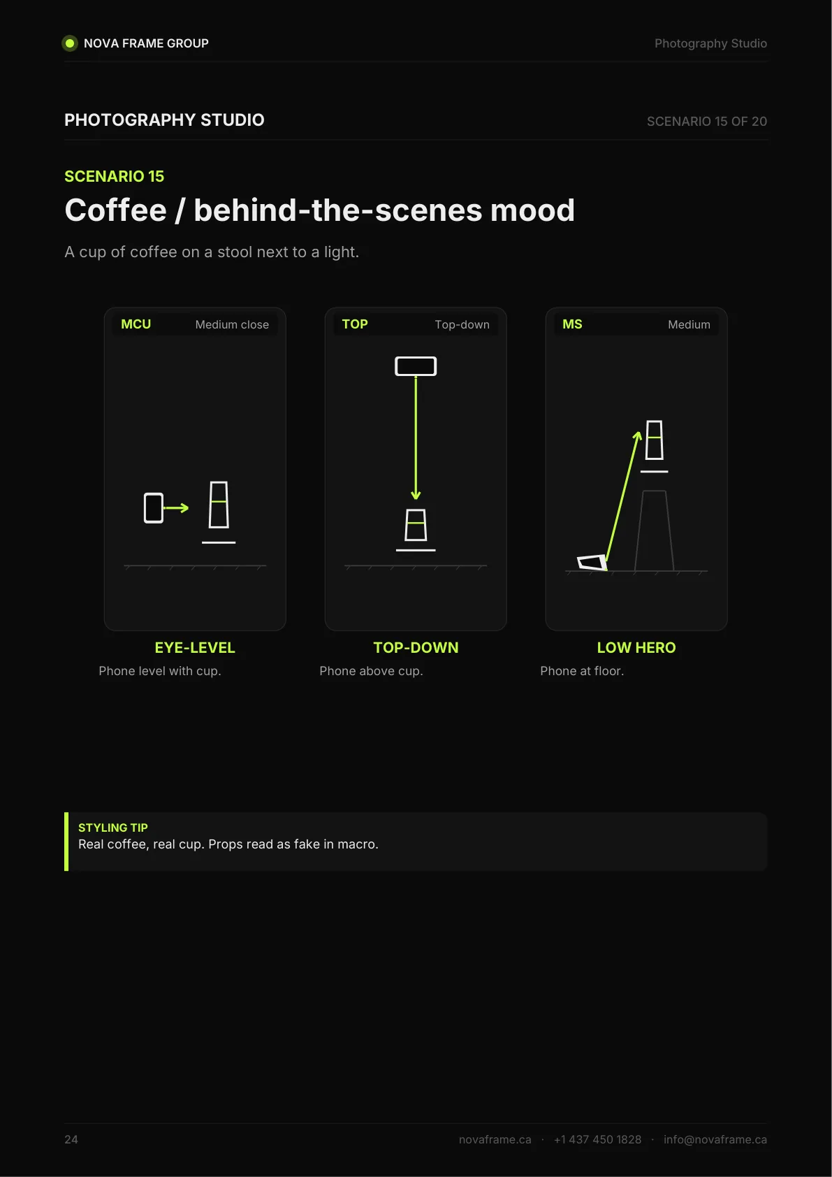 Photography Studio photo guide — page 24 of 30