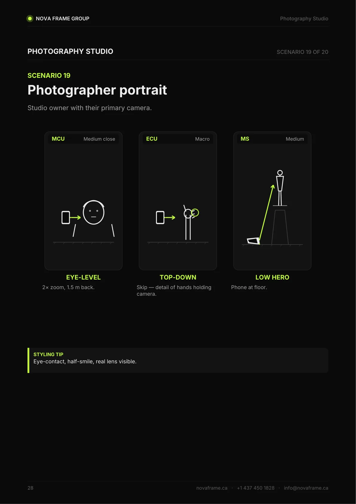 Photography Studio photo guide — page 28 of 30