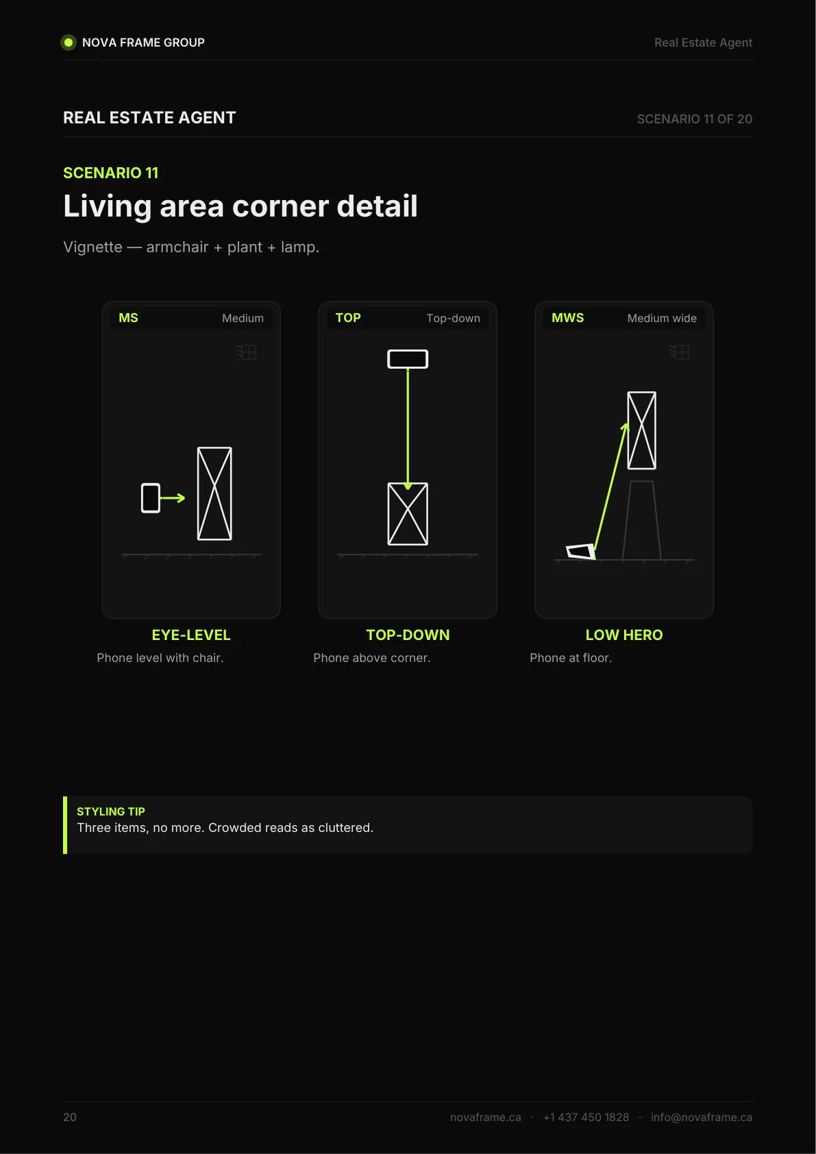 Real Estate Agent photo guide — page 20 of 30