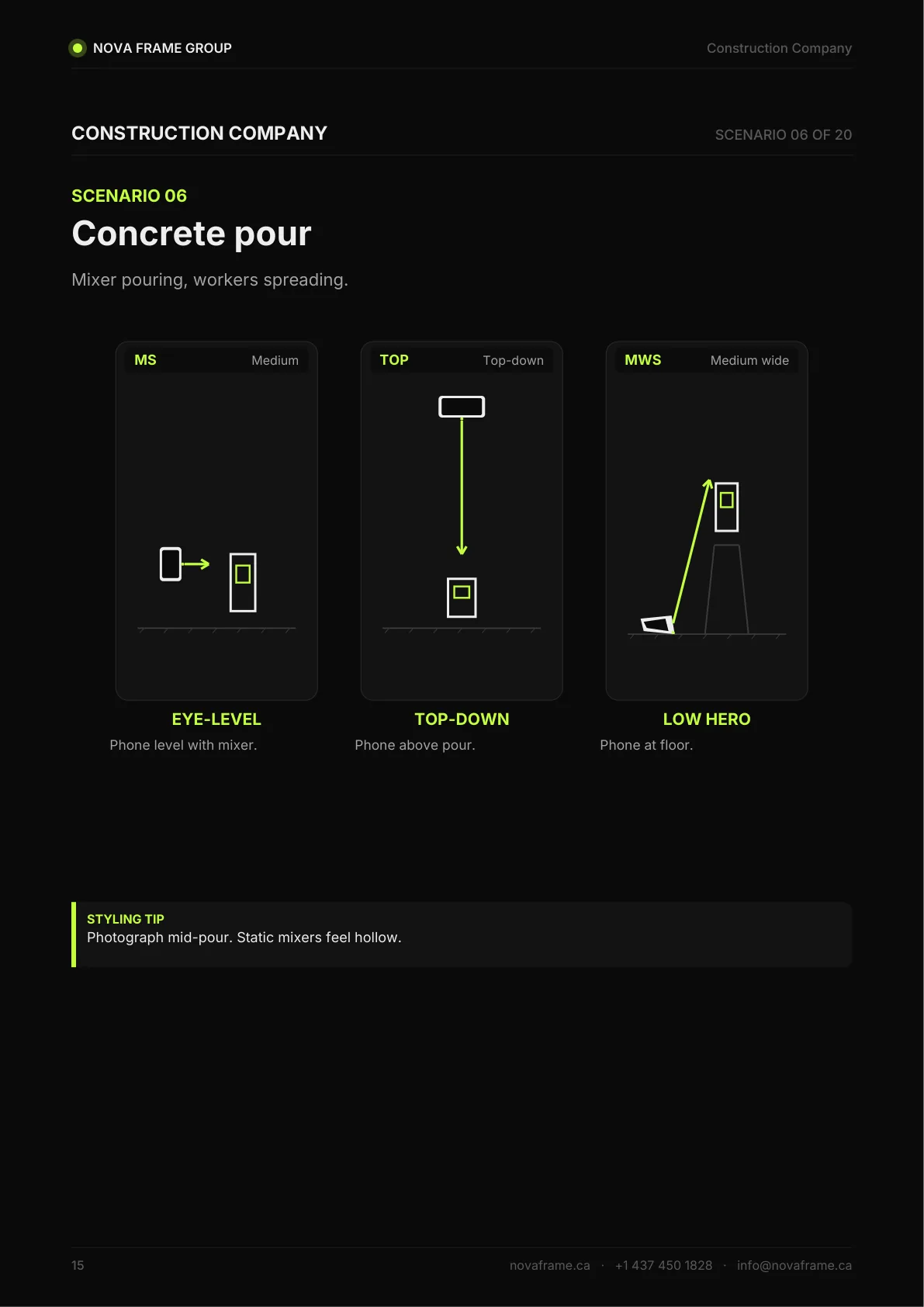 Construction Company photo guide — page 15 of 30