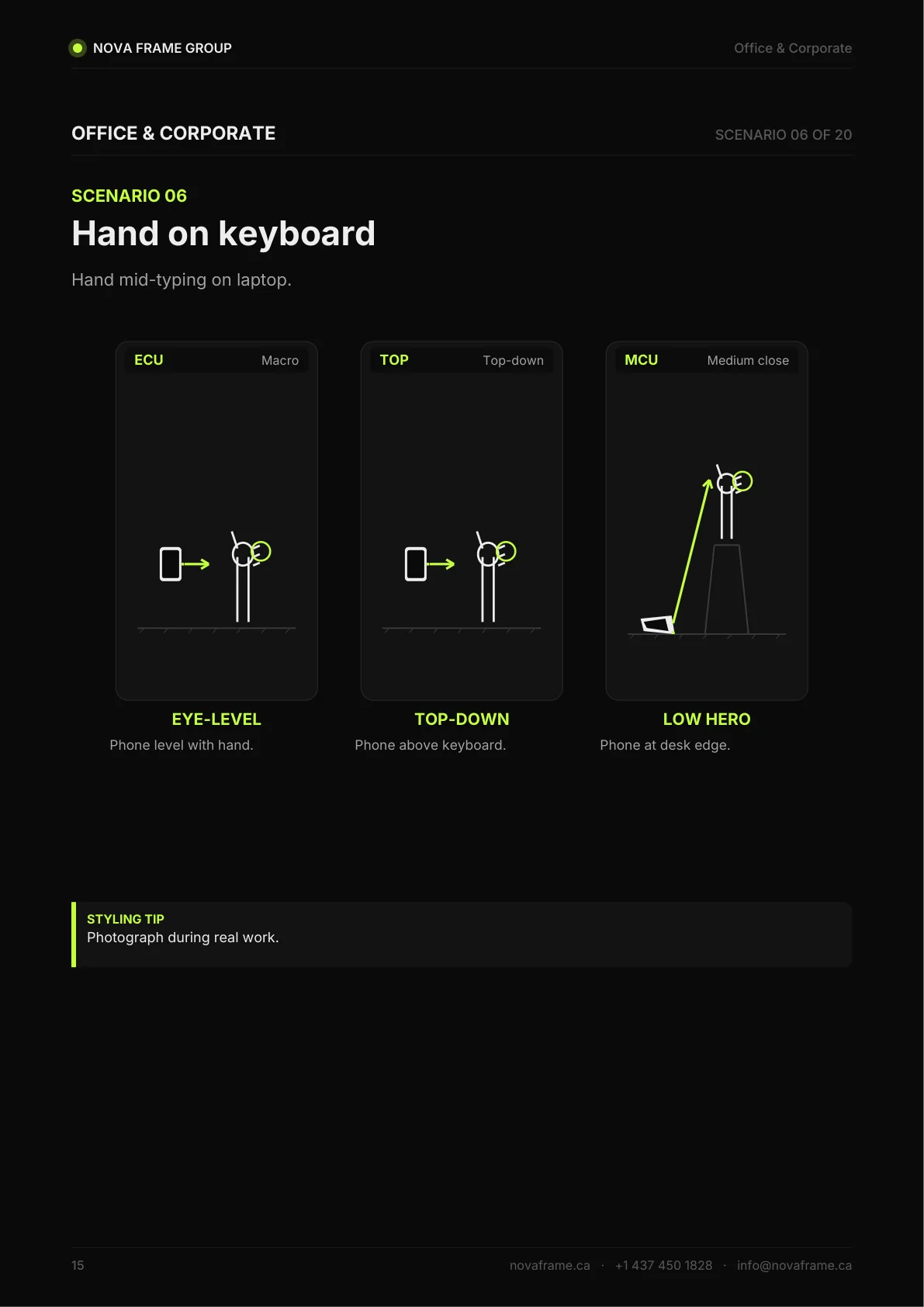 Office & Corporate photo guide — page 15 of 30