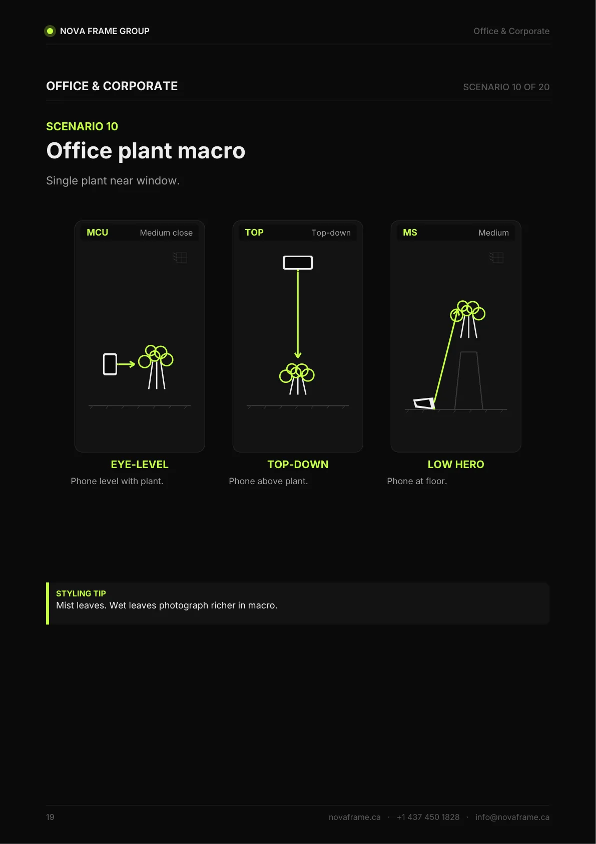 Office & Corporate photo guide — page 19 of 30