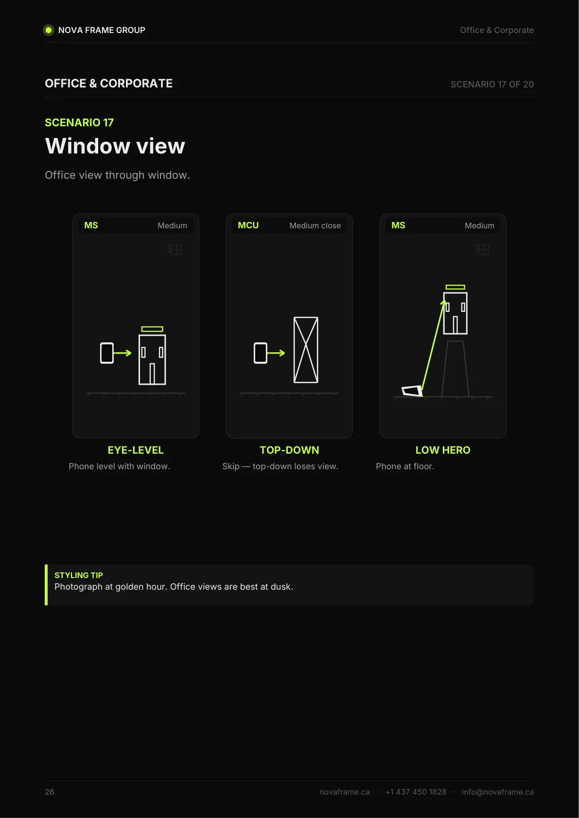 Office & Corporate photo guide — page 26 of 30
