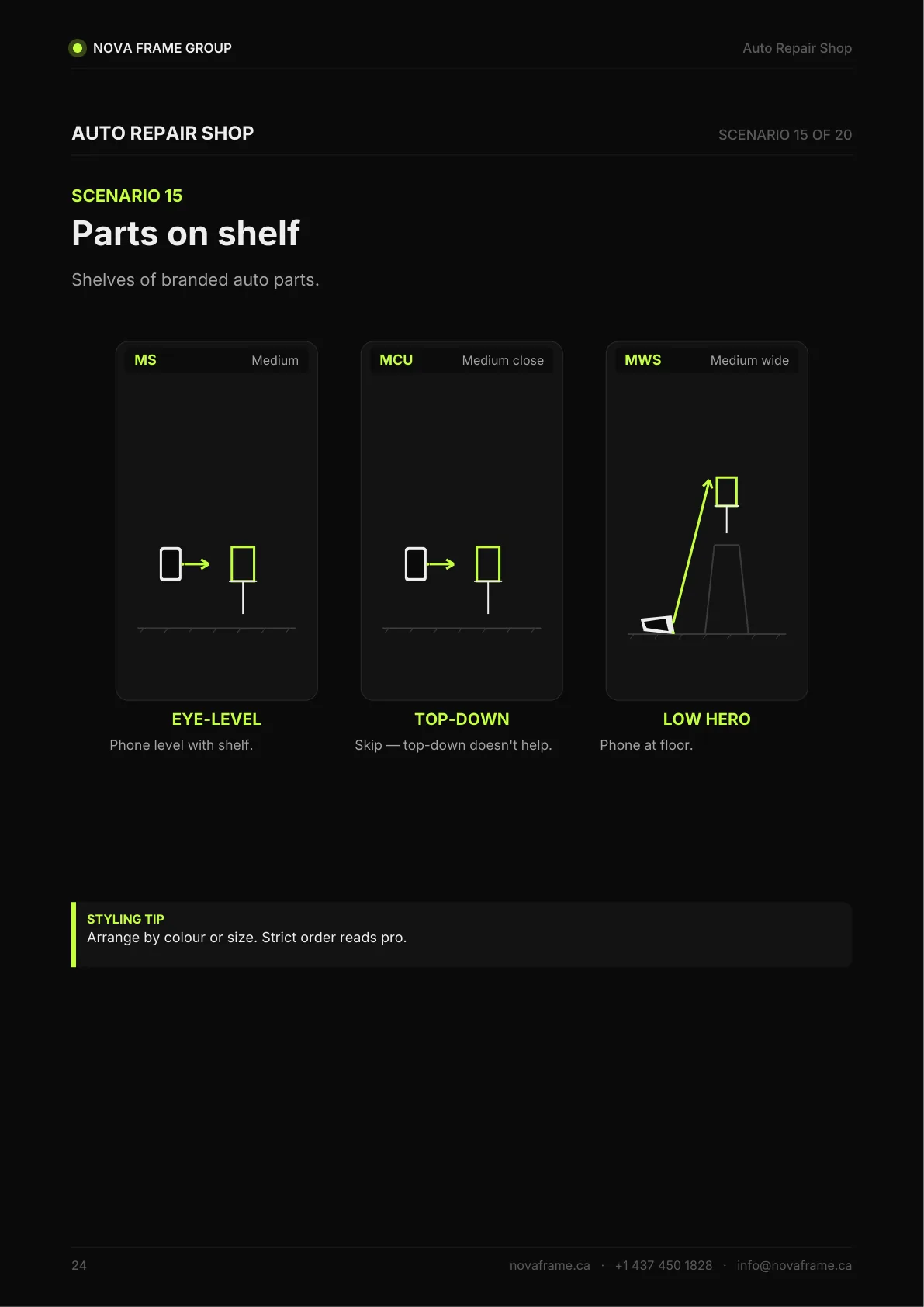 Auto Repair Shop photo guide — page 24 of 30