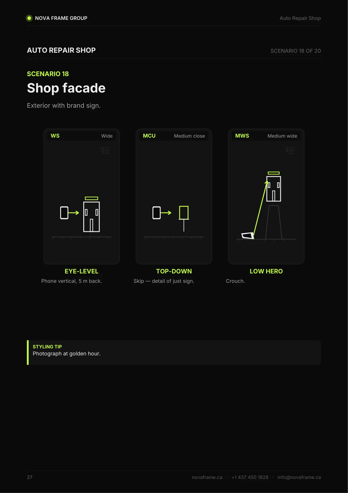 Auto Repair Shop photo guide — page 27 of 30